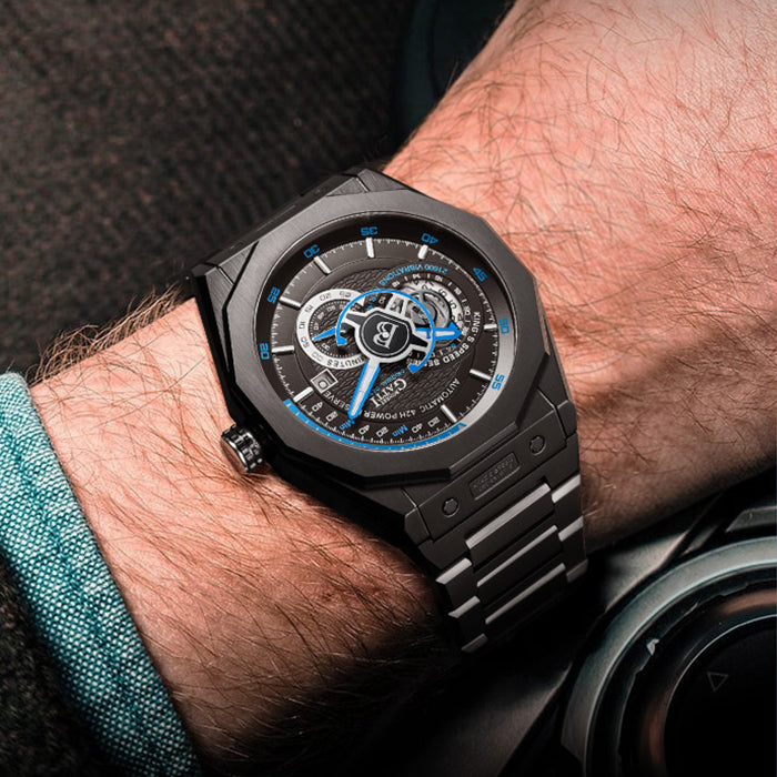 Bonest Gatti BG8601-S6 Black Speed Series Automatic Watch
