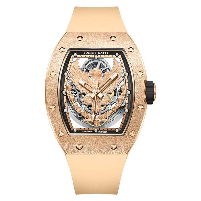 Bonest Gatti BG5002-R2 Rose Gold Eagle Series Automatic Watch