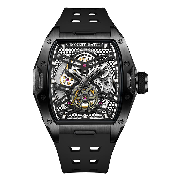 Bonest Gatti BG5502-A1 Black Risker Series Automatic Watch