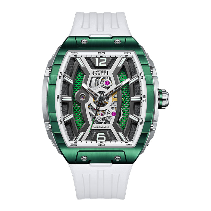 Bonest Gatti BG5601-A3 Green Sword Series Automatic Watch