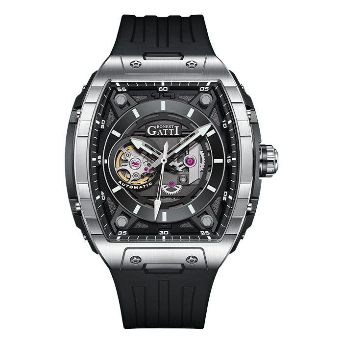 Bonest Gatti BG5602-A1 Black Sword Series Automatic Watch