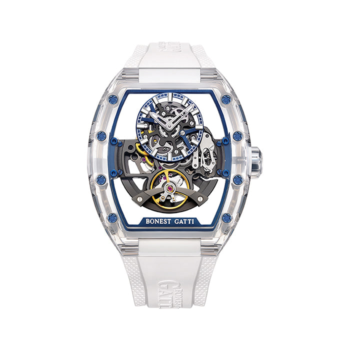 Bonest Gatti BG6005-R2 White Crystal Series Automatic Watch