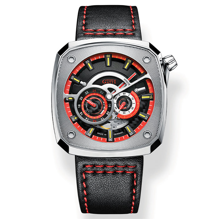 Bonest Gatti BG6601-B3 Red Cosmos Series Automatic Watch