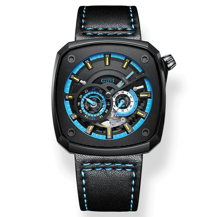 Bonest Gatti BG6601-B6 Black Cosmos Series Automatic Watch