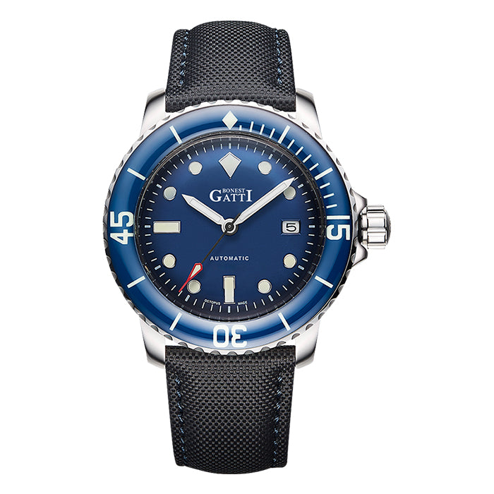 Bonest Gatti BG8002-L2 Blue Classic Series Automatic Watch