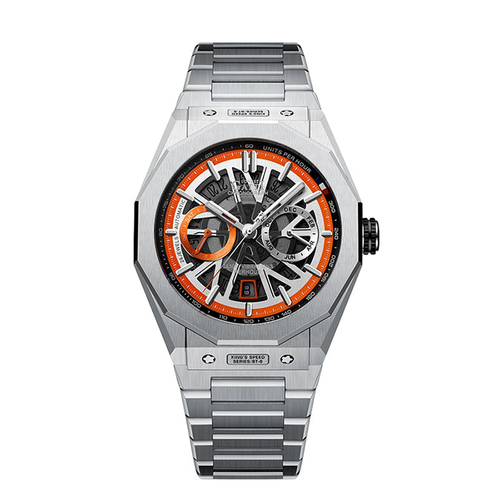 Bonest Gatti BG9601-S2 Orange King Speed Series Automatic Watch