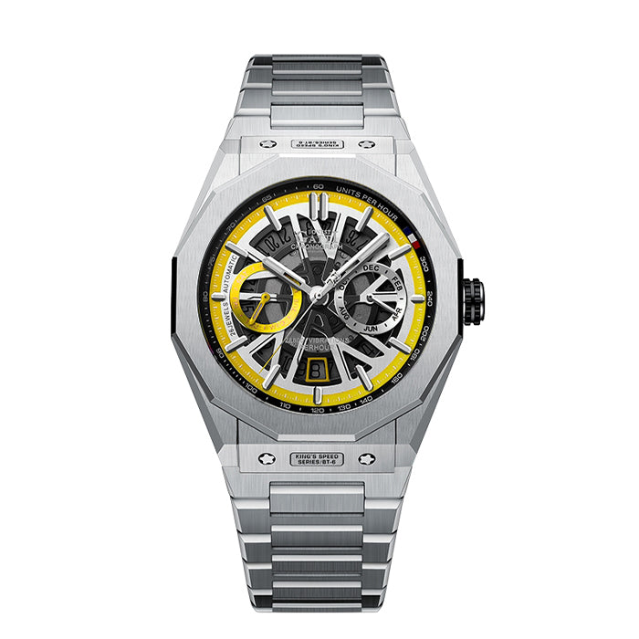 Bonest Gatti BG9601-S4 Yellow King Speed Series Automatic Watch