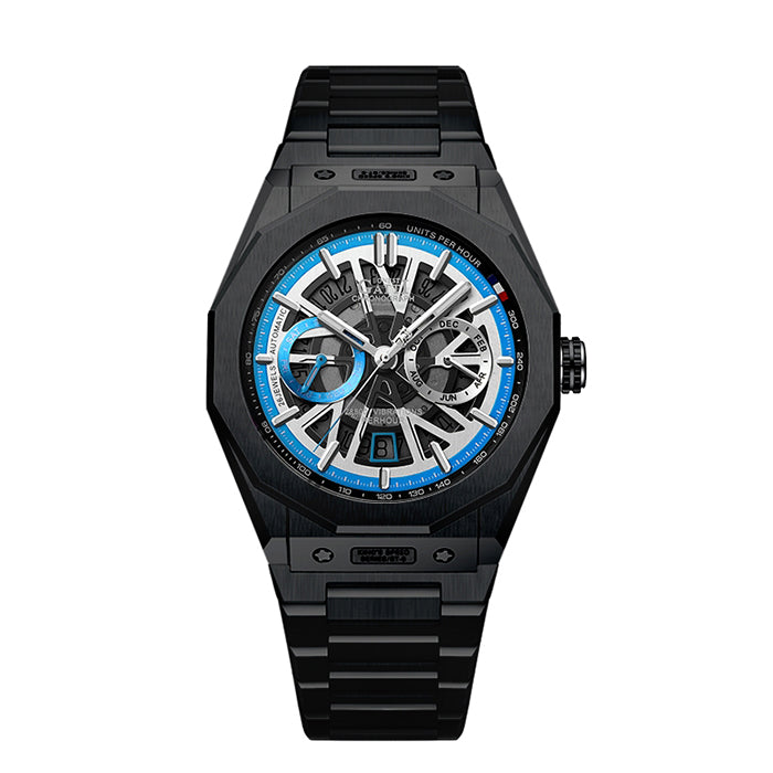 Bonest Gatti BG9601-S6 Black King Speed Series Automatic Watch