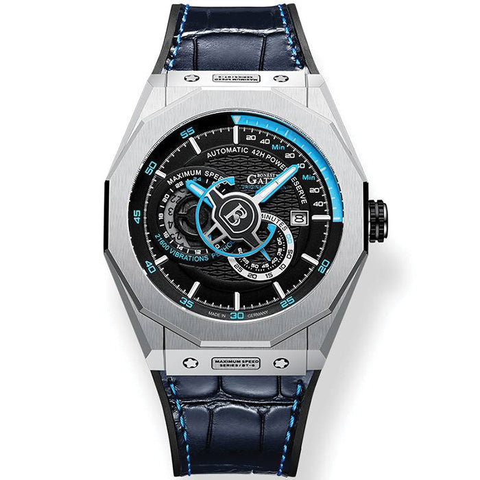 Bonest Gatti BG8601-B1 Blue Speed Series Automatic Watch