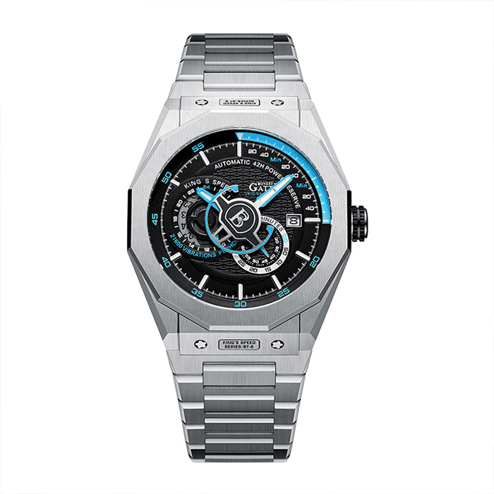 Bonest Gatti BG8601-S1 Blue Speed Series Automatic Watch