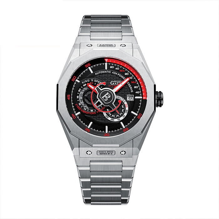 Bonest Gatti BG8601-S3 Red Speed Series Automatic Watch