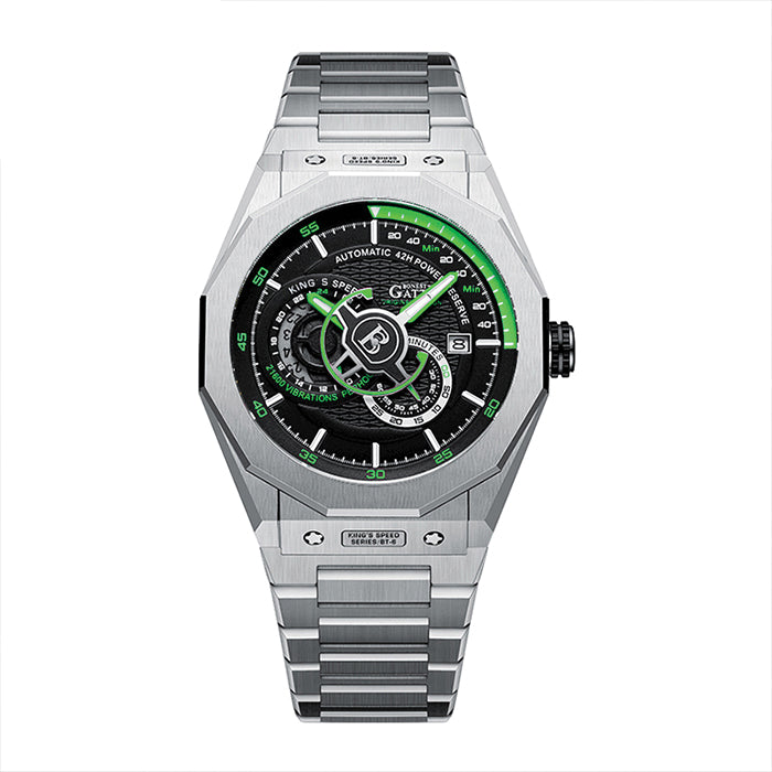 Bonest Gatti BG8601-S5 Green Speed Series Automatic Watch