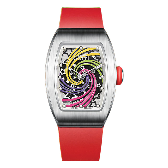 Bonest Gatti BG9901-L2 Red Glow Series Automatic Women Watch