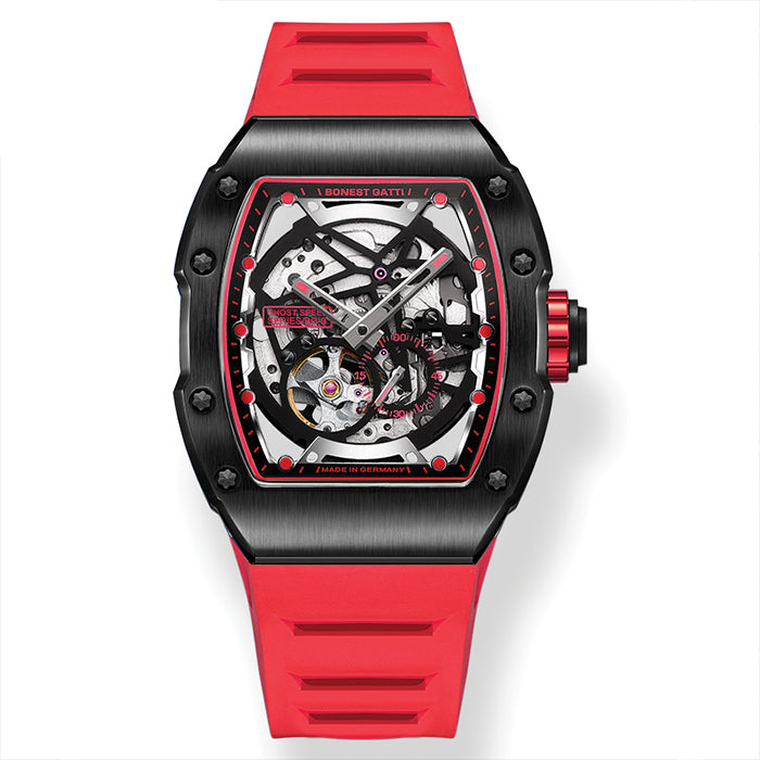 Bonest Gatti BG9901-A3 Red Extreme Series Automatic Watch