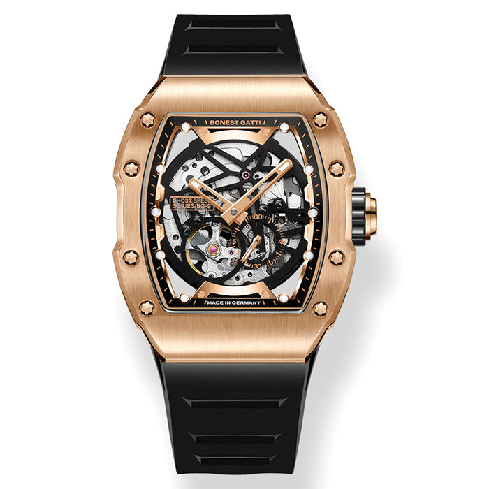 Bonest Gatti BG9901-A6 Rose Gold Extreme Series Automatic Watch