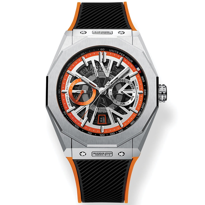 Bonest Gatti BG9601-A2 Orange King Speed Series Automatic Watch