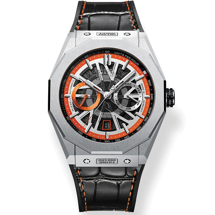 Bonest Gatti BG9601-B2 Orange King Speed Series Automatic Watch