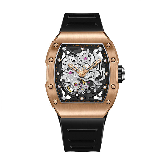 Bonest Gatti BG9905-A3 Rose Gold Extreme Series Automatic Watch