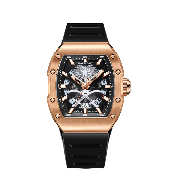 Bonest Gatti BG9904-A3 Rose Gold Extreme Series Automatic Watch