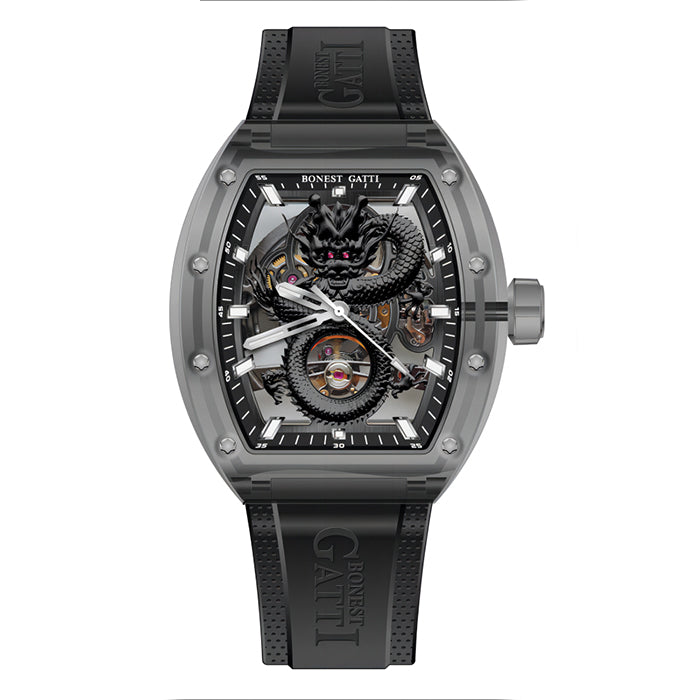 Bonest Gatti BG9980-A1 Black Dragon Series Automatic Watch