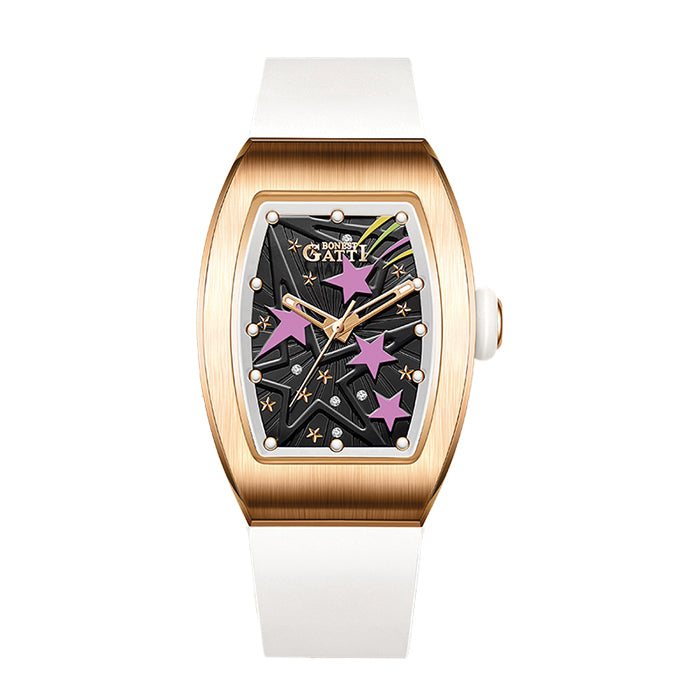Bonest Gatti BG8901-L4 White Glow Series Automatic Women Watch
