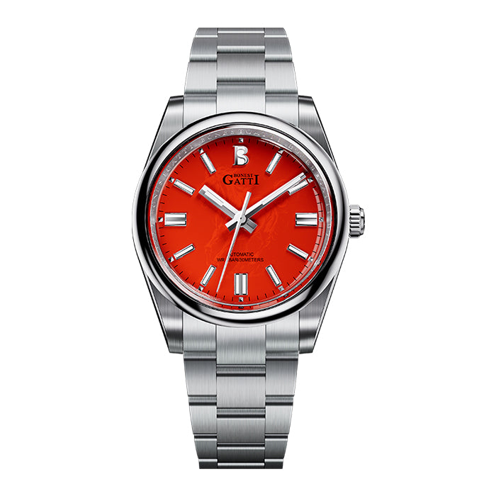 Bonest Gatti BG8015-S4 OP Red Classic Series Automatic Watch