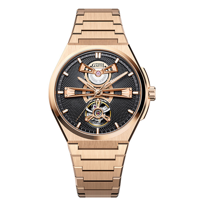 Bonest Gatti BG8014-S3 Rose Gold Classic Series Automatic Watch