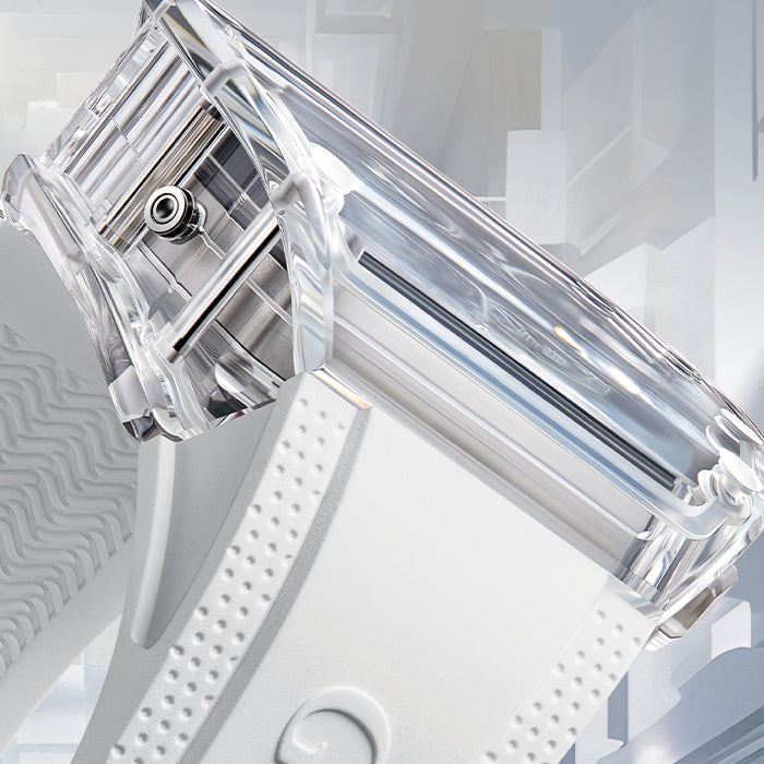 Bonest Gatti BG6006-R1 White Chronograph Series Automatic Watch