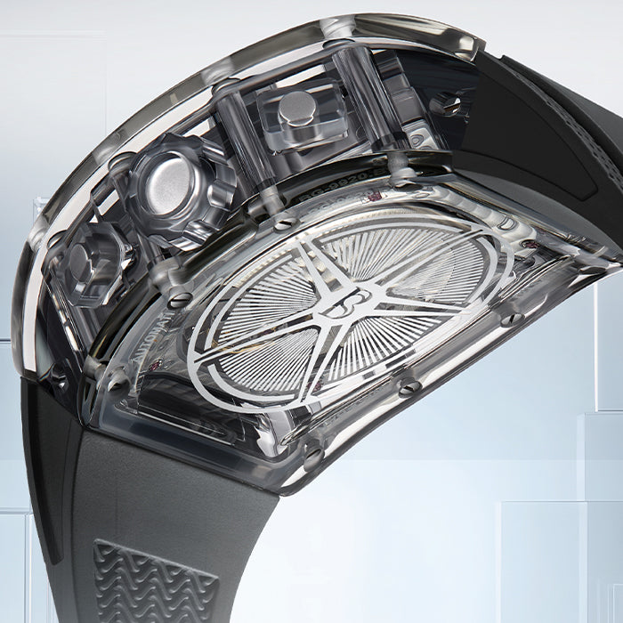 Bonest Gatti BG6006-R2 Black Chronograph Series Automatic Watch