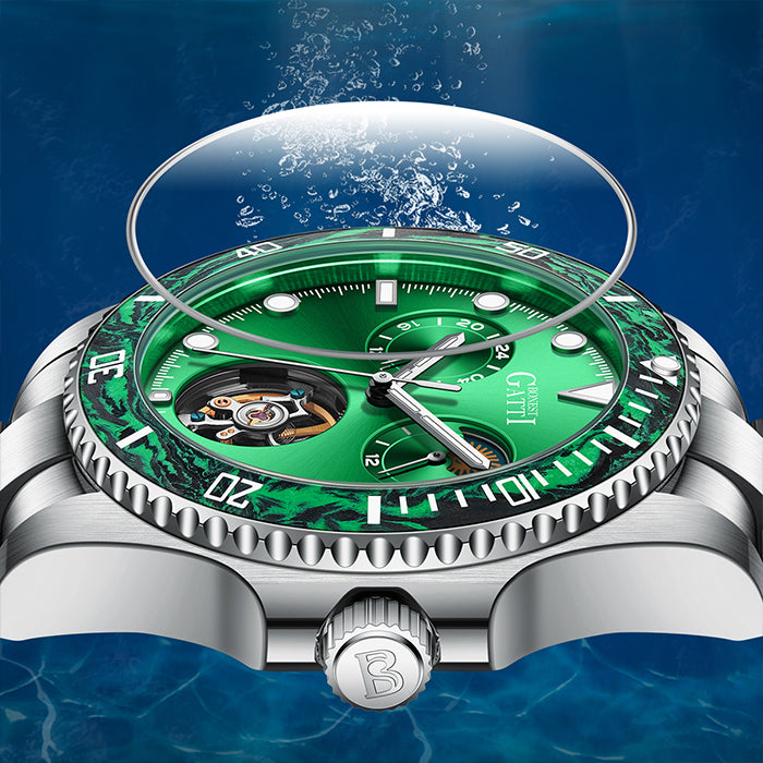 Bonest Gatti BG8003-S3 Green Classic Series Automatic Watch