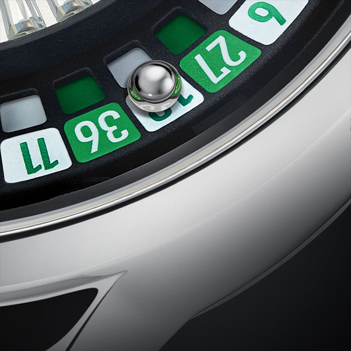 Bonest Gatti BG8004-L3 Silver Casino Series Automatic Watch