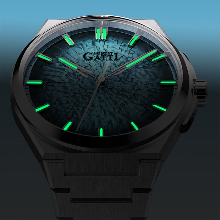 Bonest Gatti BG8013-S3 Blue Classic Series Automatic Watch