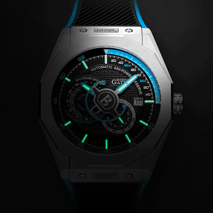 Bonest Gatti BG8601-A1 Blue Speed Series Automatic Watch
