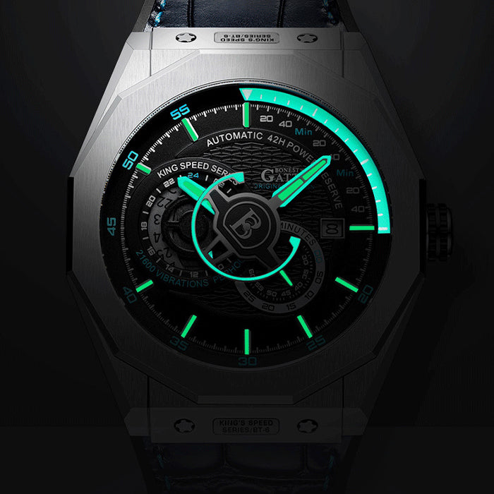 Bonest Gatti BG8601-B1 Blue Speed Series Automatic Watch
