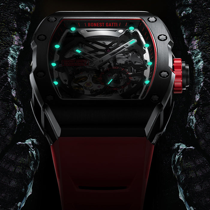 Bonest Gatti BG9901-A3 Red Extreme Series Automatic Watch