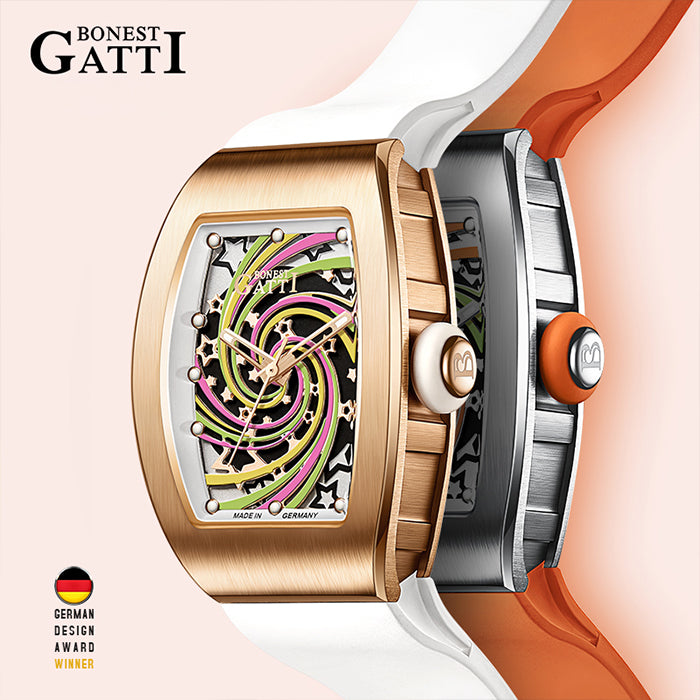 Bonest Gatti BG9901-L3 Orange Glow Series Automatic Women Watch