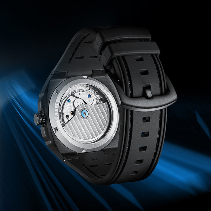Bonest Gatti BG5801-A2 Black Cosmos Series Automatic Watch