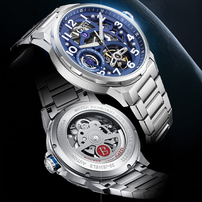 Bonest Gatti BG8010-S1 Blue Classic Series Automatic Watch