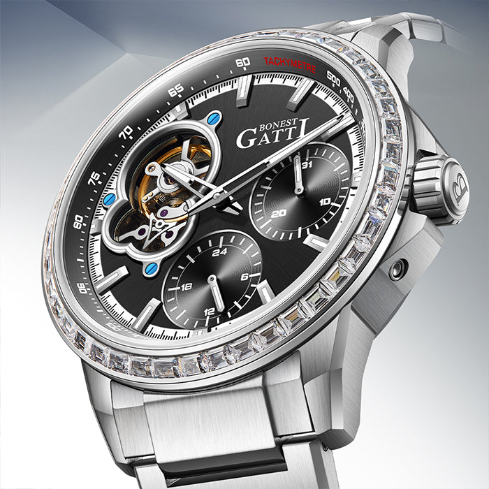 Bonest Gatti BG8802-S1 Black Classic Series Automatic Watch