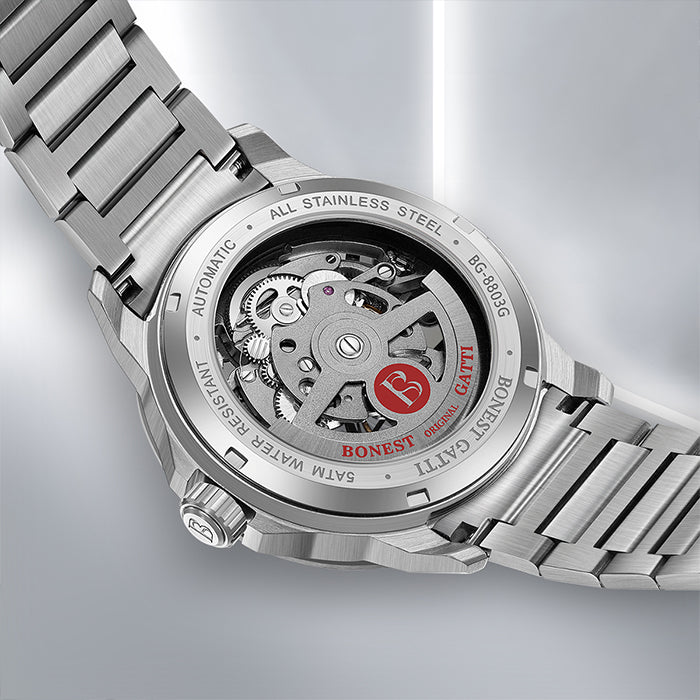 Bonest Gatti BG8803-S2 Green Classic Series Automatic Watch