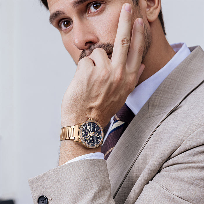 Bonest Gatti BG8803-S3 Rose Gold Classic Series Automatic Watch