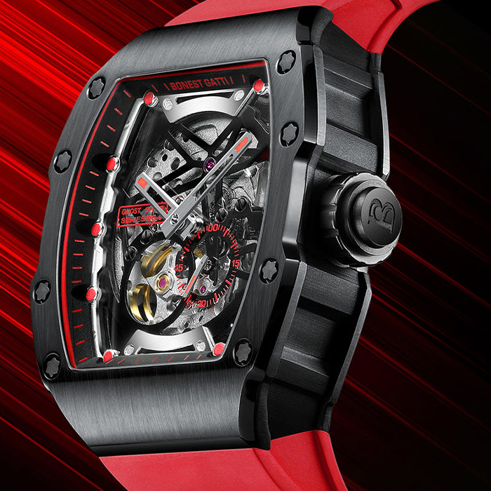 Bonest Gatti BG9901-A3 Red Extreme Series Automatic Watch