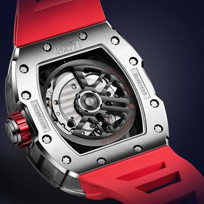 Bonest Gatti BG9903-A2 Red Extreme Series Automatic Watch