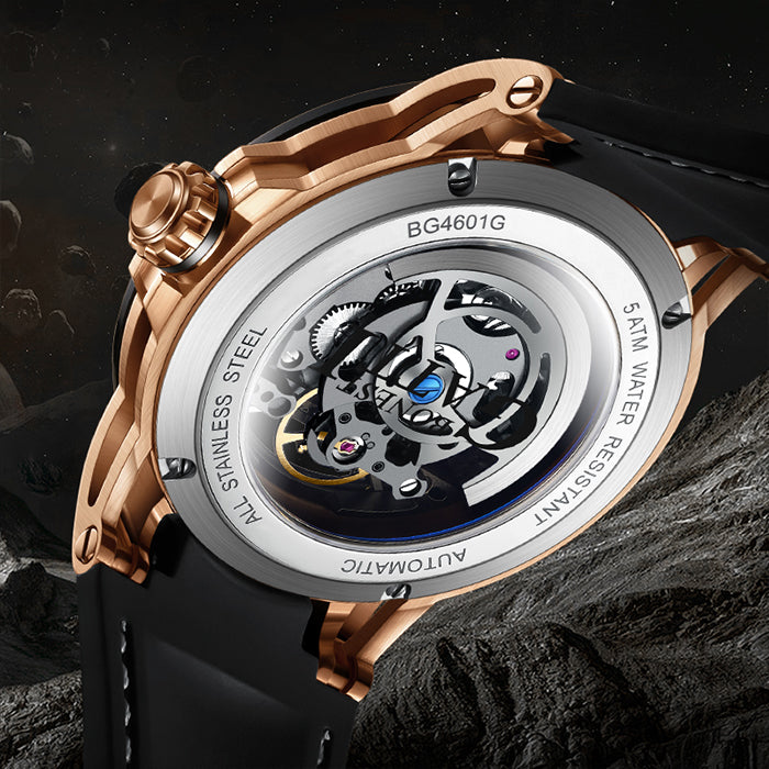 Bonest Gatti BG4601-B2 Rose Gold Cosmos Series Automatic Watch