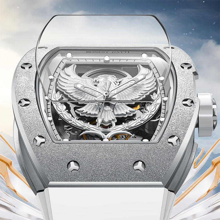 Bonest Gatti BG5002-R1 Silver Eagle Series Automatic Watch