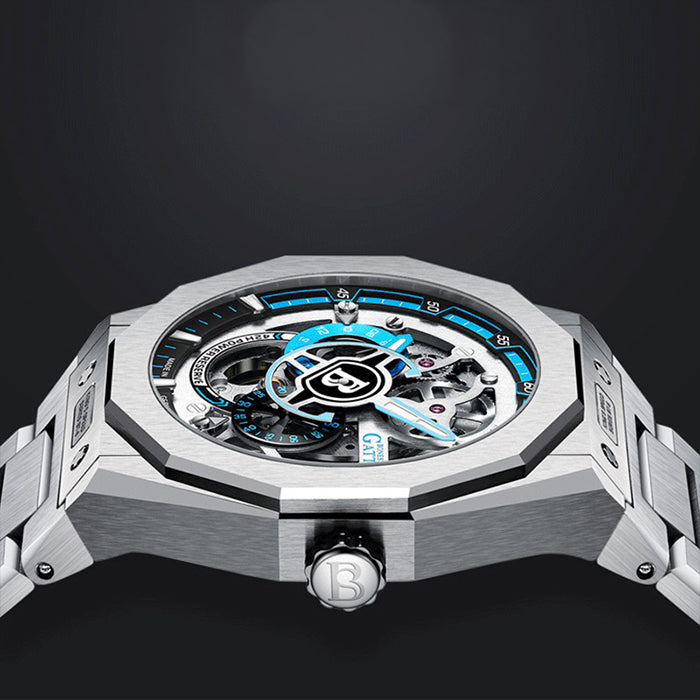 Bonest Gatti BG7601-S1 Blue Super Speed Series Automatic Watch