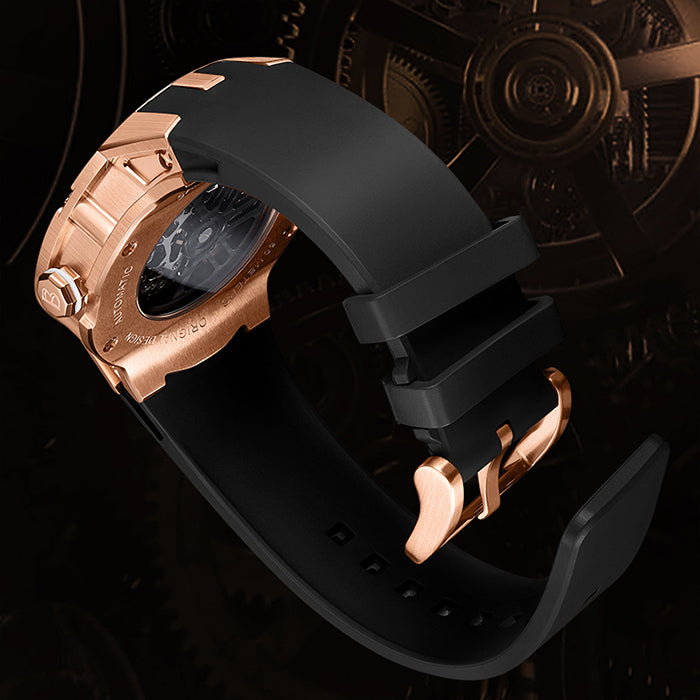 Bonest Gatti BG7701-A5 Rose Gold Cosmos Series Automatic Watch