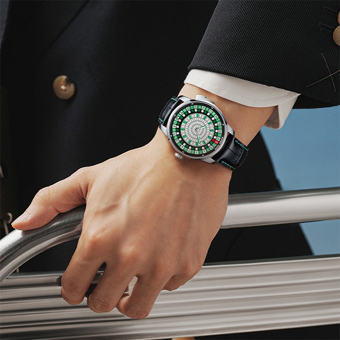 Bonest Gatti BG8004-L3 Silver Casino Series Automatic Watch