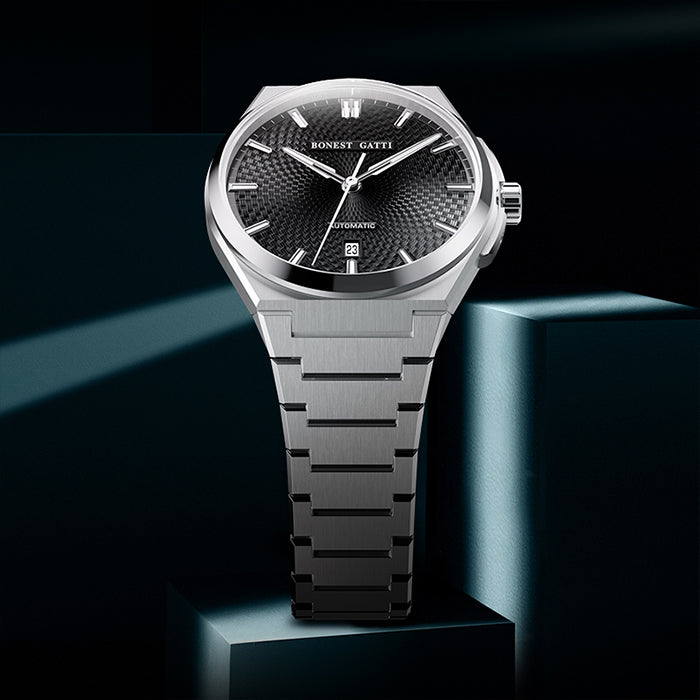 Bonest Gatti BG8012-S1 Black Classic Series Automatic Watch