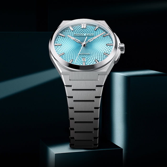 Bonest Gatti BG8012-S2 Blue Classic Series Automatic Watch